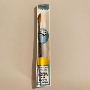 Vintage Loew-Cornell Artist Paint Brush Series 7800 Size 3/8 B dagger striper‎